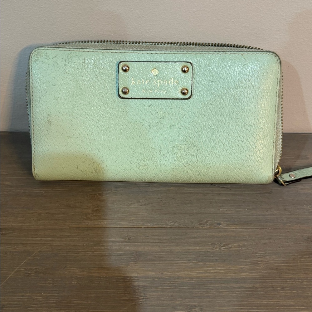 Kate Spade Sea Foam Wallet